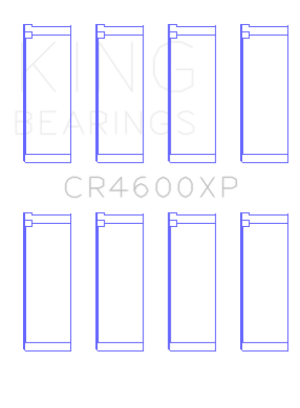 Mini Cooper S Coupe/Convertible Performance Rod Bearings - King Engine Bearings - Trimetal pMax Black - `02-`08